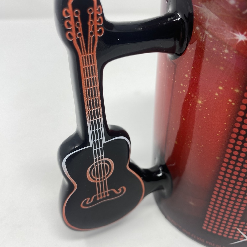 Elvis Presley Guitar Handle Mug Official Licensed Signature Collectible Cup 2015 - Picture 4 of 11